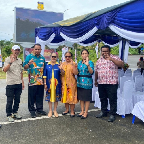 Pemerintah dan Warga Supiori Barat Sampaikan Terima Kasih kepada Pj.Gubernur Papua